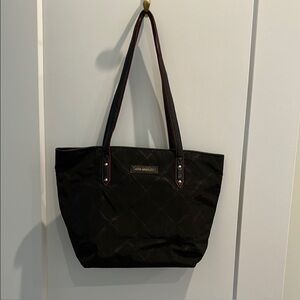 Vera Bradley Black Textured Tote Bag